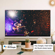 Laden Sie das Bild in den Galerie-Viewer, Telefunken Fernseher 50 Zoll (1,27 Meter) Smart TV 4K UHD Dolby Vision HDR Triple-Tuner HD+