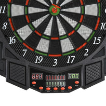 Laden Sie das Bild in den Galerie-Viewer, Dartscheiben-Set, LED Anzeige, Soundeffekte, 12 Darts 12 Dartköpfe für 8 Spieler